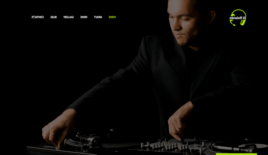 DJ Responsive WordPress Theme