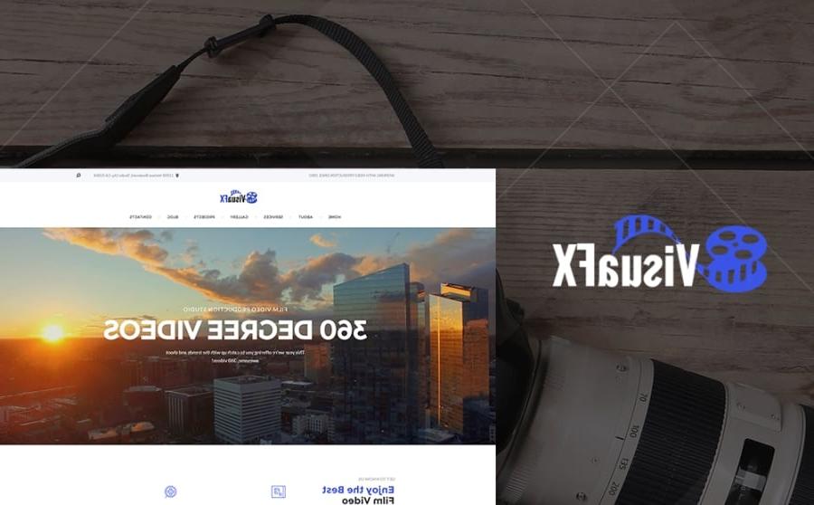 VisuaFX - Film Video Production Studio Responsive WordPress Theme