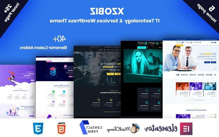 IT Services Xzobiz WordPress Theme