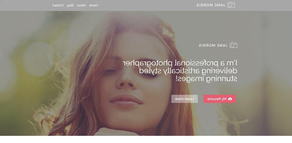 Photographer Portfolio Free WordPress Theme