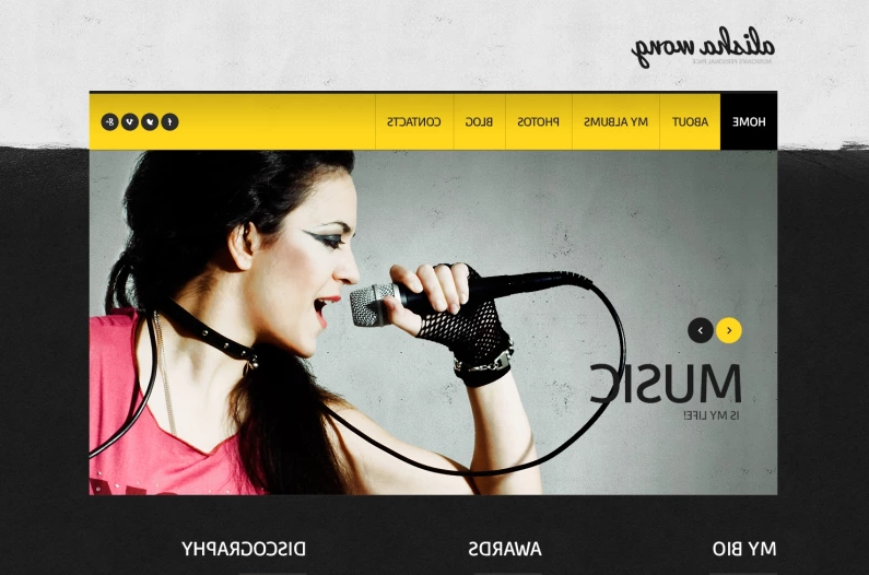 Personal Page Responsive WordPress Theme